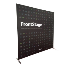 Hot Sell Low Price With Your Custom Logo Trade Fabrics Stage Backdrop